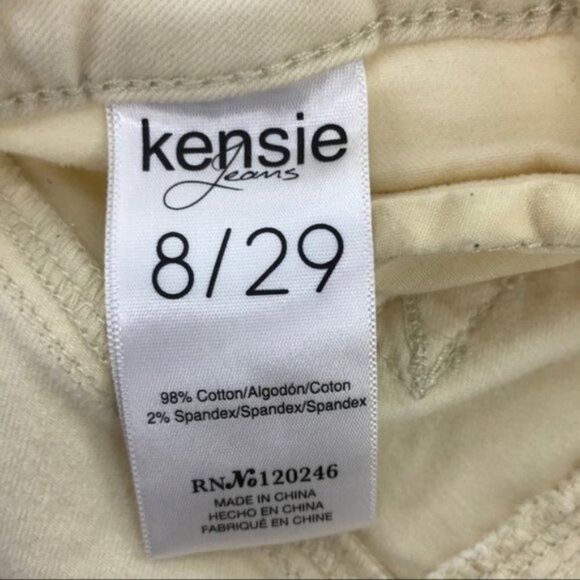 Kensie Jeans Skinny Crops sz 8/29 - Picture 9 of 9